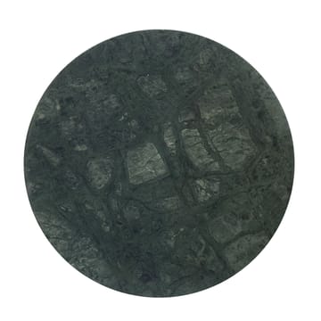 Junara Sidebord 40 cm - Mørkegrøn og guld - Møbler - Borde - Aflastningsbord - Lampebord