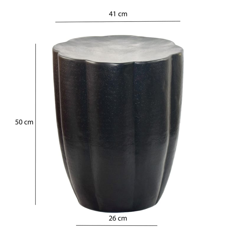 Junaro Sidebord 41 cm - Sort - Møbler - Borde - Aflastningsbord - Lampebord