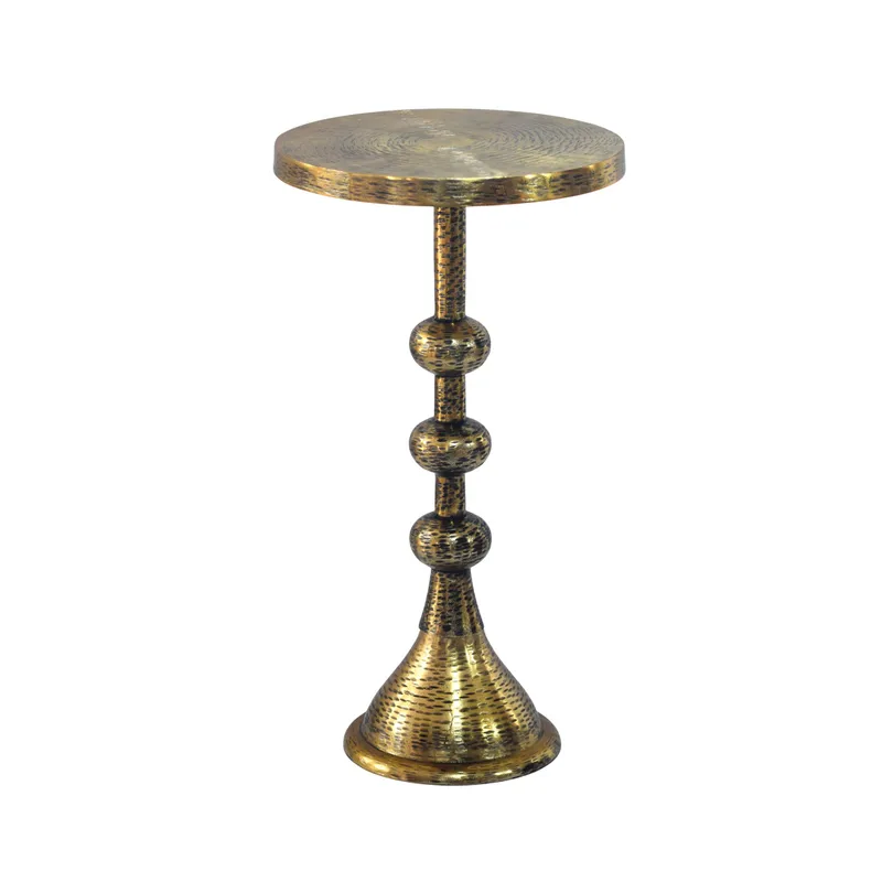 Junora Sidebord 30 cm Industriel stil, Antikguld