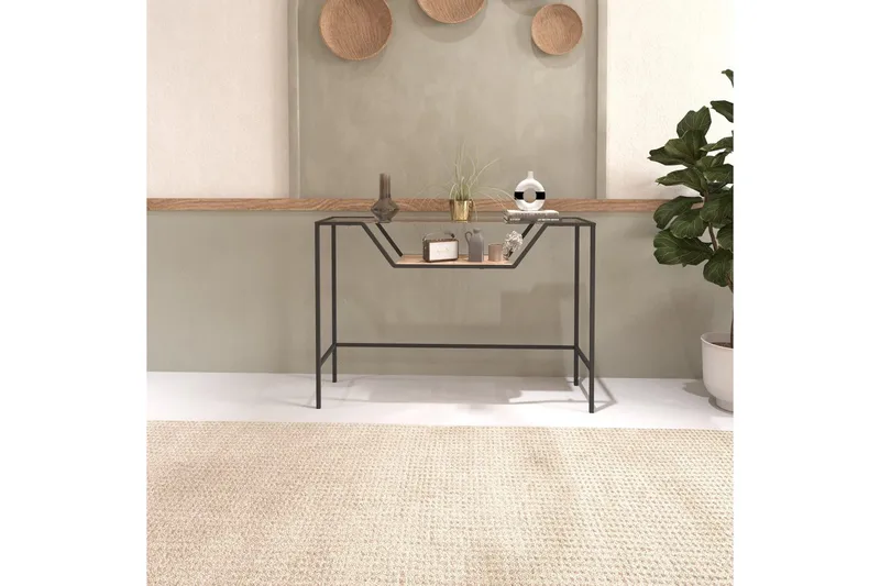 Kahului Konsolbord 100 cm - Sort - Møbler - Borde - Aflastningsbord - Entrébord