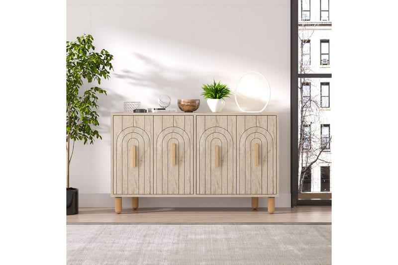 Kambuku Konsolbord 120 cm - Beige - Møbler - Borde - Aflastningsbord - Entrébord