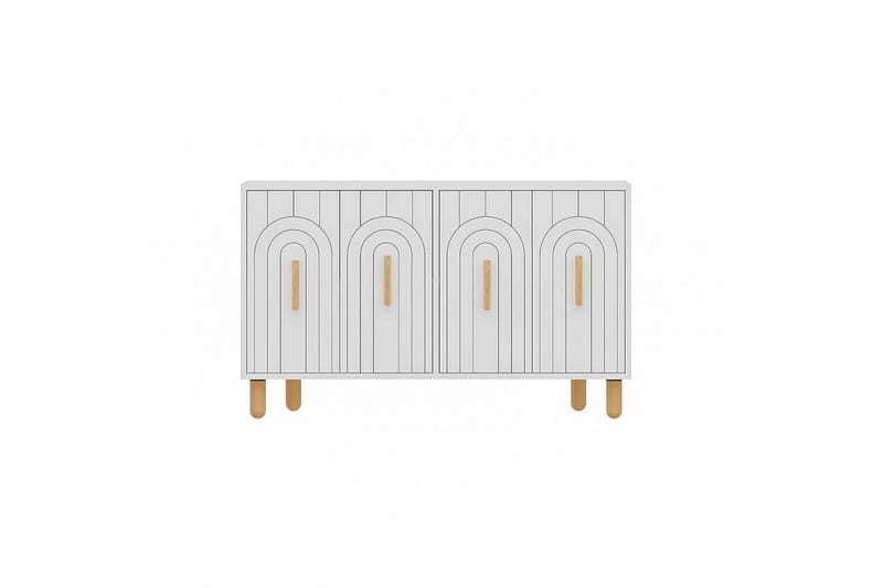 Kambuku Konsolbord 120 cm - Hvid - Møbler - Borde - Aflastningsbord - Entrébord