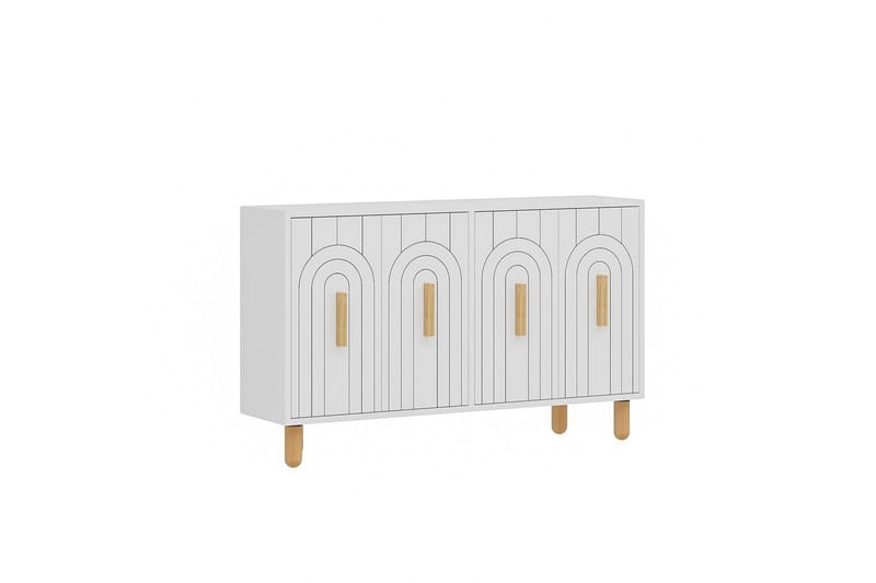 Kambuku Konsolbord 120 cm - Hvid - Møbler - Borde - Aflastningsbord - Entrébord