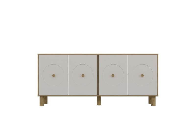 Katsuyoshi Konsolbord 180 cm - Natur/Hvid - Møbler - Borde - Aflastningsbord - Entrébord