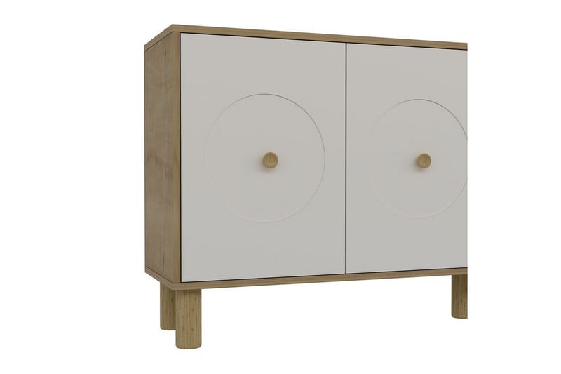 Katsuyoshi Konsolbord 180 cm - Natur/Hvid - Møbler - Borde - Aflastningsbord - Entrébord