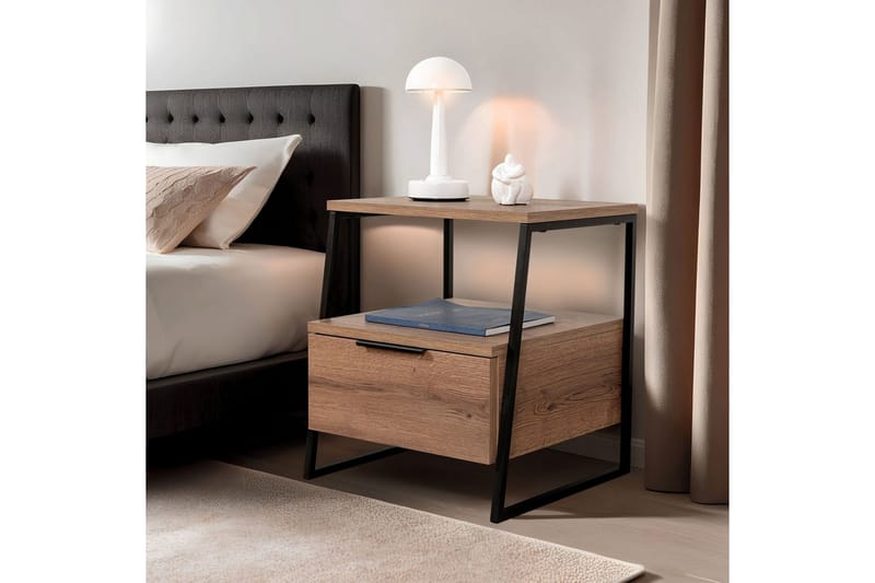 Kavilash sengebord 45 cm - Multifarvet - Møbler - Borde - Aflastningsbord - Sengebord