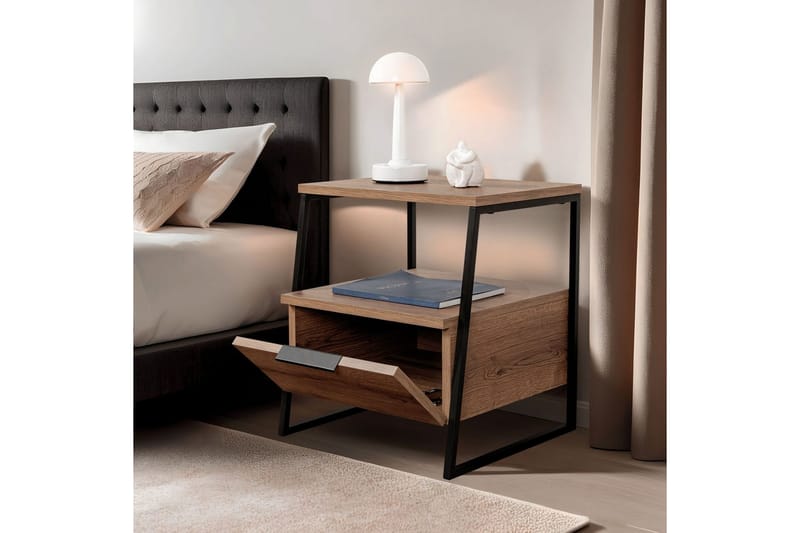 Kavilash sengebord 45 cm - Multifarvet - Møbler - Borde - Aflastningsbord - Sengebord