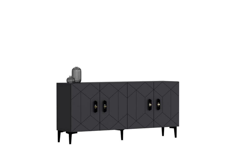 Kaysie Konsolbord 150 cm - Antracit - Møbler - Borde - Aflastningsbord - Entrébord