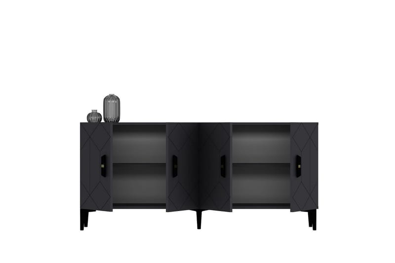 Kaysie Konsolbord 150 cm - Antracit - Møbler - Borde - Aflastningsbord - Entrébord