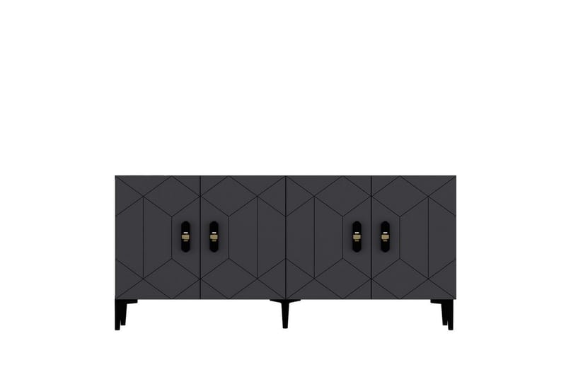 Kaysie Konsolbord 150 cm - Antracit - Møbler - Borde - Aflastningsbord - Entrébord