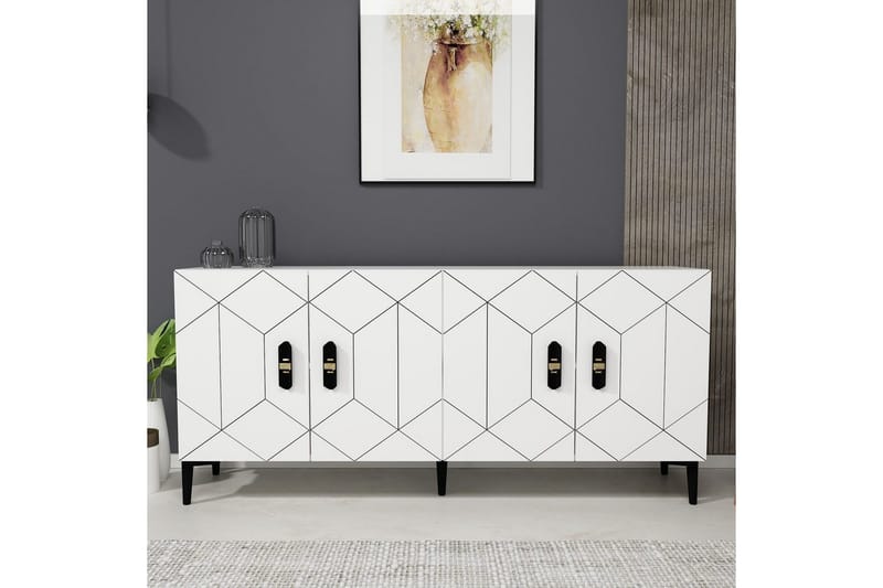 Kaysie Konsolbord 150 cm - Hvid - Møbler - Borde - Aflastningsbord - Entrébord