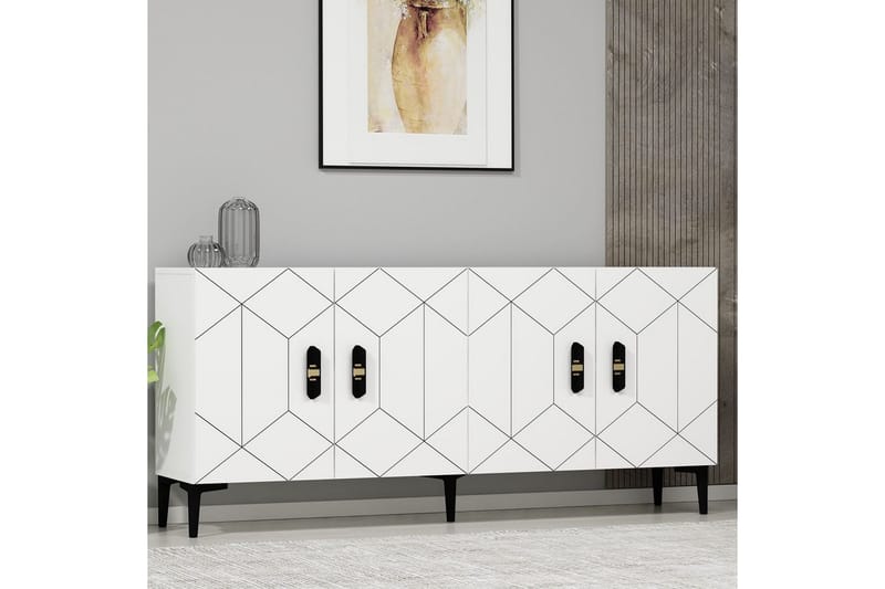 Kaysie Konsolbord 150 cm - Hvid - Møbler - Borde - Aflastningsbord - Entrébord