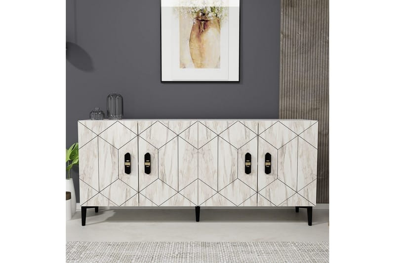 Kaysie Konsolbord 150 cm - Hvid - Møbler - Borde - Aflastningsbord - Entrébord