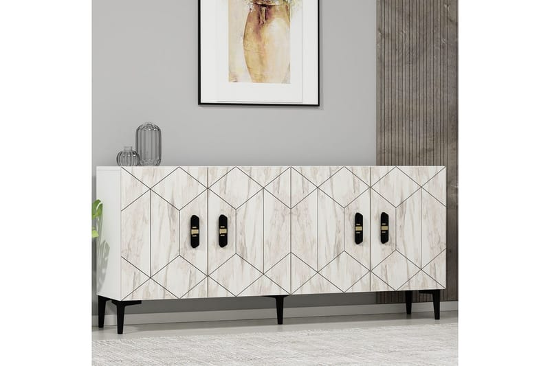 Kaysie Konsolbord 150 cm - Hvid - Møbler - Borde - Aflastningsbord - Entrébord