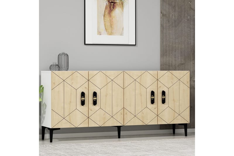 Kaysie Konsolbord 150 cm - Hvid - Møbler - Borde - Aflastningsbord - Entrébord