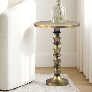 Keleri sidebord 40 cm - Antikguld - Møbler - Borde - Aflastningsbord - Lampebord