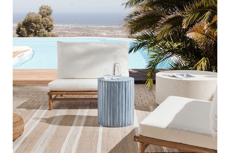 Kern Sidebord 39 cm - Grå - Møbler - Borde - Aflastningsbord - Lampebord