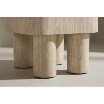 Klirou Sidebord 40 cm - Beige - Møbler - Borde - Aflastningsbord - Lampebord