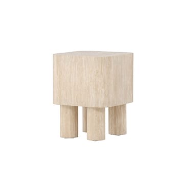 Klirou Sidebord 40 cm - Beige - Møbler - Borde - Aflastningsbord - Lampebord