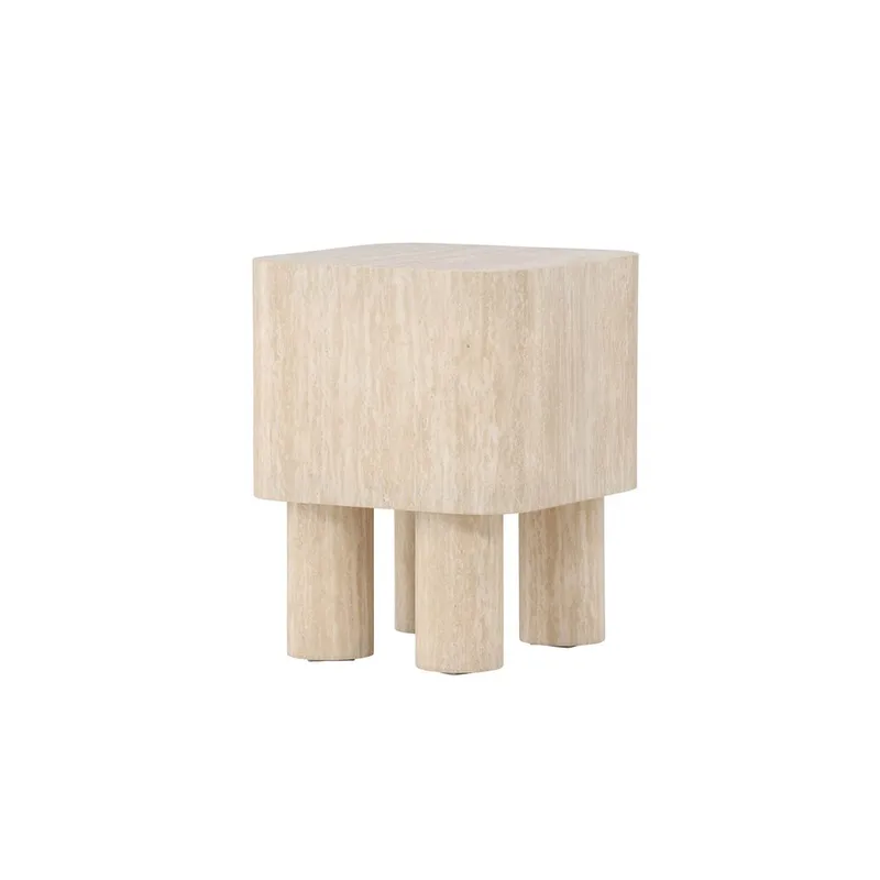 Klirou Sidebord 40 cm, Beige