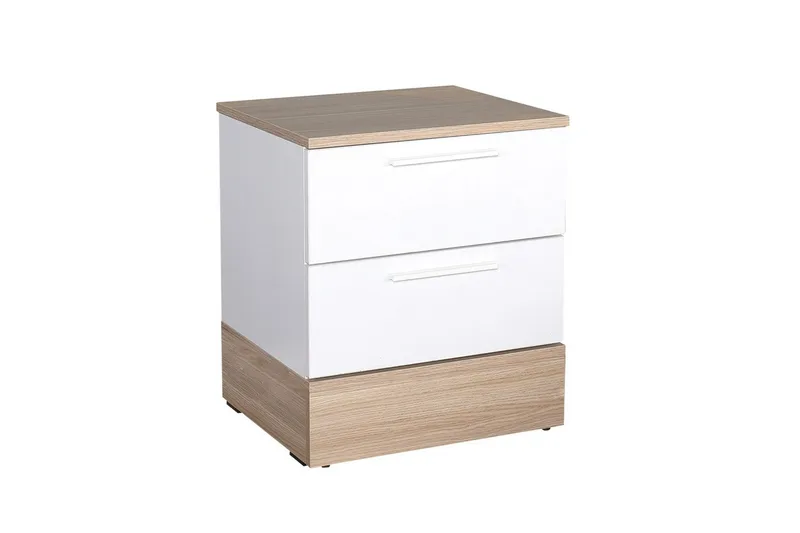 KMD Natbord 45 cm, Eg/Hvid