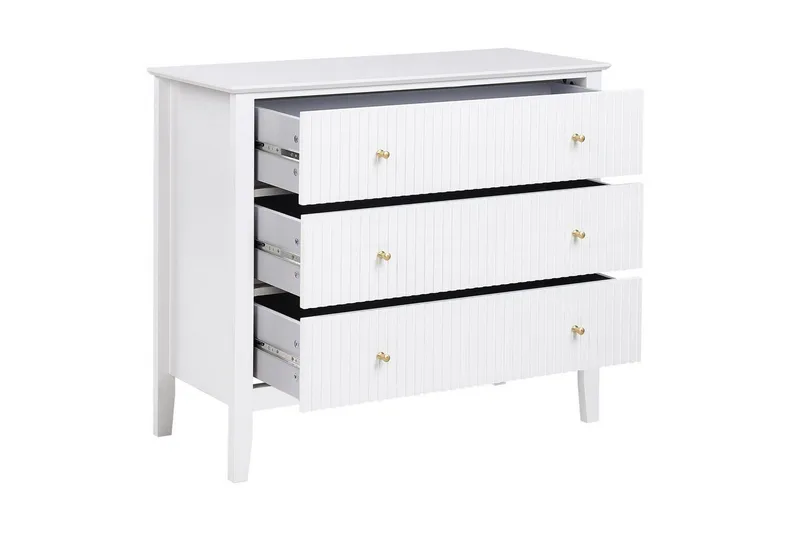 Kommode Assisi med 3 skuffer - Opbevaring - Opbevaringsmøbler - Kommode - Entrékommode