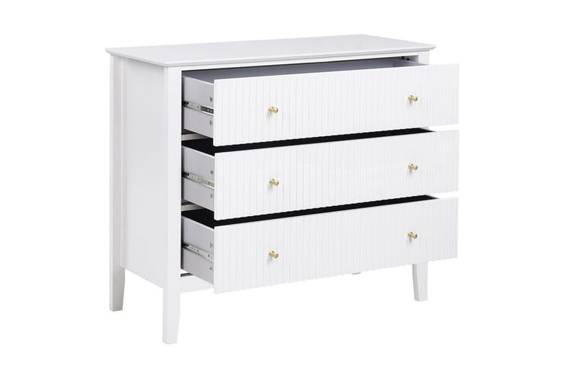Kommode Assisi med 3 skuffer - Opbevaring - Opbevaringsmøbler - Kommode - Entrékommode