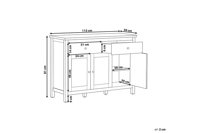 Kommode Atoca - Opbevaring - Opbevaringsmøbler - Skænke & sideboards
