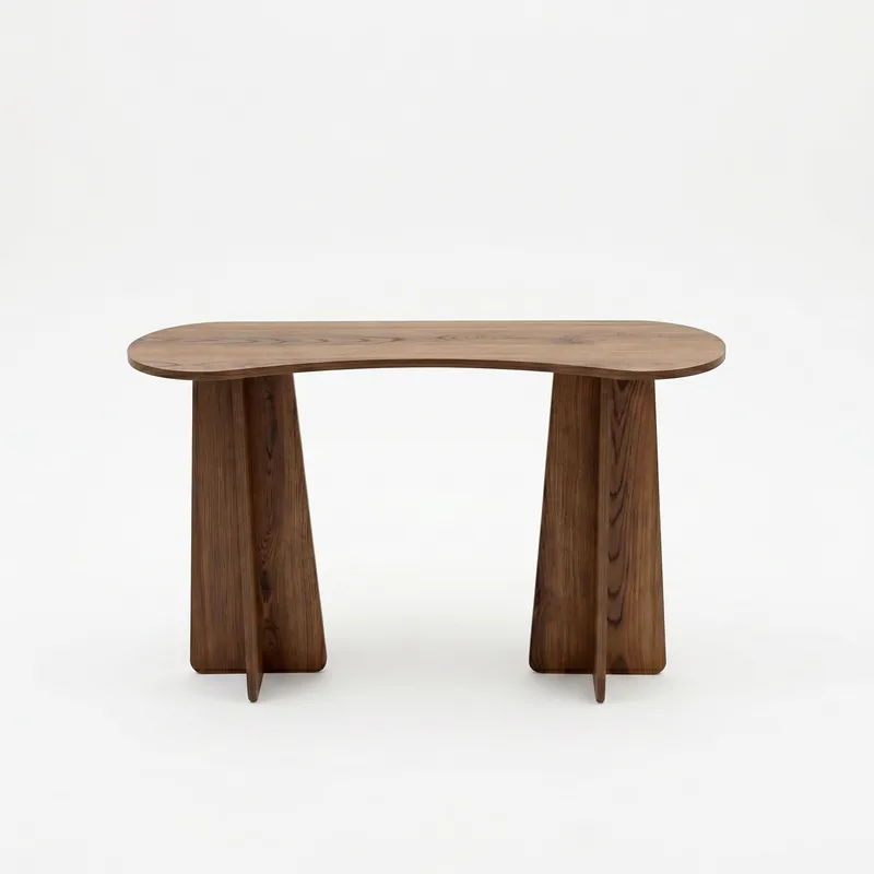 Kommode Homitis Zen (120 x 75 x 35 cm) Valnød - Valnød - Møbler - Borde - Aflastningsbord - Lampebord