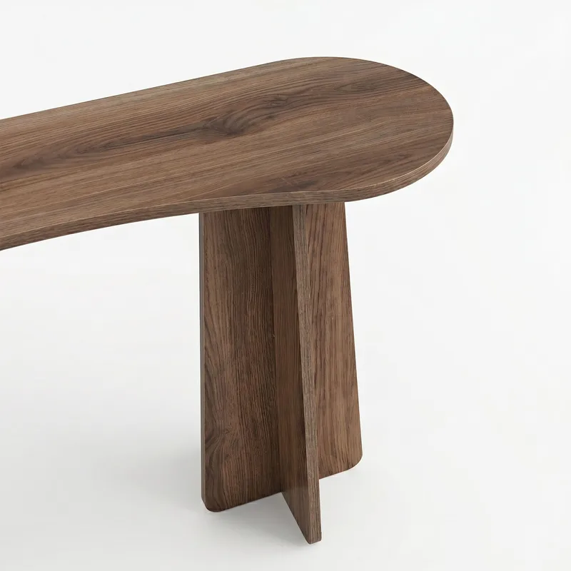 Kommode Homitis Zen (120 x 75 x 35 cm) Valnød - Valnød - Møbler - Borde - Aflastningsbord - Lampebord