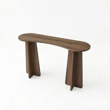 Kommode Homitis Zen (120 x 75 x 35 cm) Valnød - Valnød - Møbler - Borde - Aflastningsbord - Lampebord