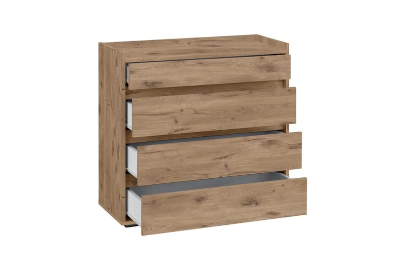 Kommode Kosmo Viking Oak, 4 skuffer - Viking Oak, 4 skuffer - Møbler - Borde - Aflastningsbord - Entrébord