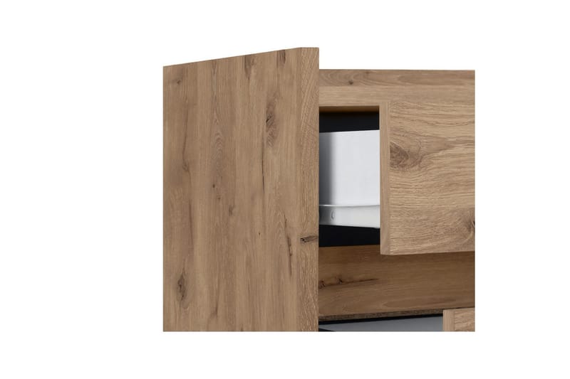 Kommode Kosmo Viking Oak, 4 skuffer - Viking Oak, 4 skuffer - Møbler - Borde - Aflastningsbord - Entrébord