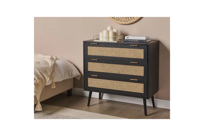 Kommode Opoco med 3 skuffer - Opbevaring - Opbevaringsmøbler - Kommode - Entrékommode