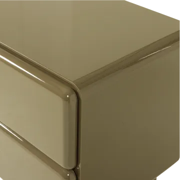 Kommode/Natbord Lustra 57 cm - Grøn - Møbler - Borde - Aflastningsbord - Sengebord