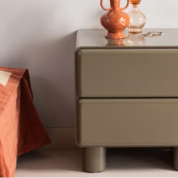Kommode/Natbord Lustra 57 cm - Grøn - Møbler - Borde - Aflastningsbord - Sengebord