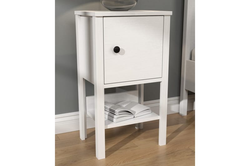 Konrul Natbord 40 cm - Natur/Hvid - Møbler - Borde - Aflastningsbord - Sengebord