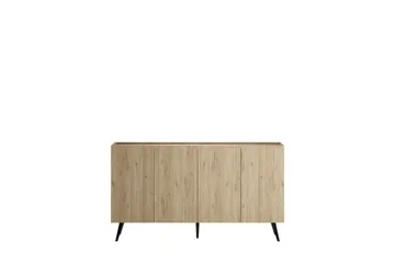 Konsol Bulskoll Eg - Mellemfarvet træ - Møbler - Borde - Aflastningsbord - Entrébord