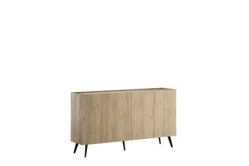Konsol Bulskoll Eg - Mellemfarvet træ - Møbler - Borde - Aflastningsbord - Entrébord