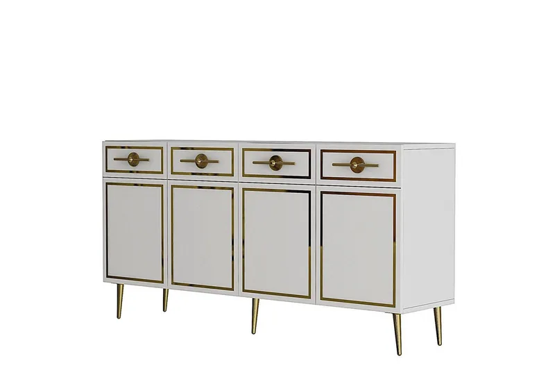 Konsol Colomieuy Hvid / Rany, Hvid / Rany