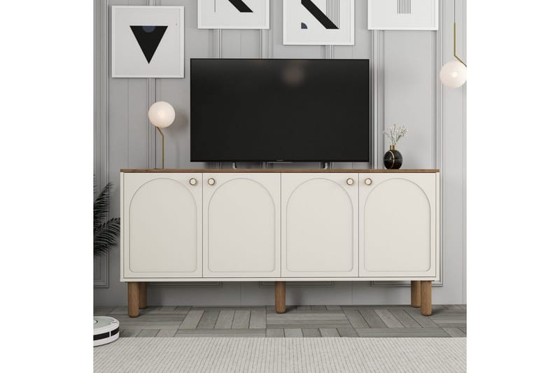 Konsol Creme - Creme - Møbler - Borde - Aflastningsbord - Entrébord