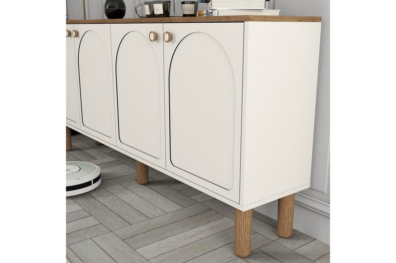 Konsol Creme - Creme - Møbler - Borde - Aflastningsbord - Entrébord