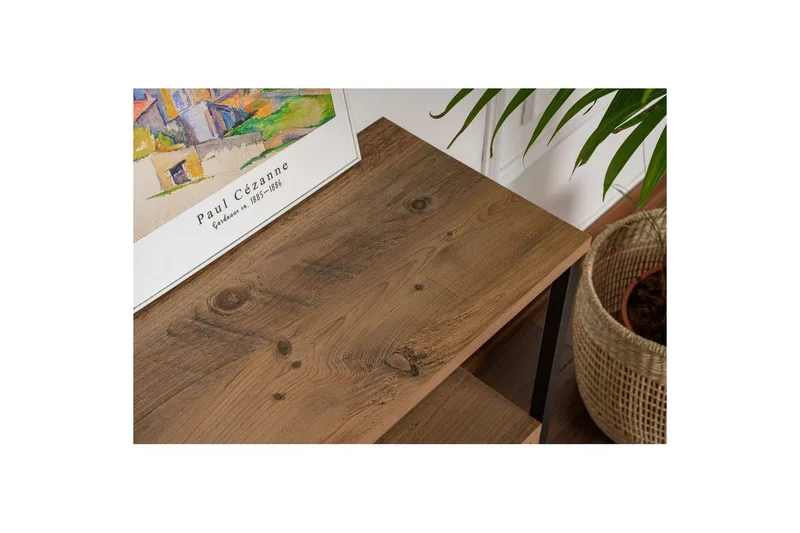 Konsol Hemani Atlantisk Fyr Sort - Atlantisk Fyr Sort - Møbler - Borde - Aflastningsbord - Entrébord