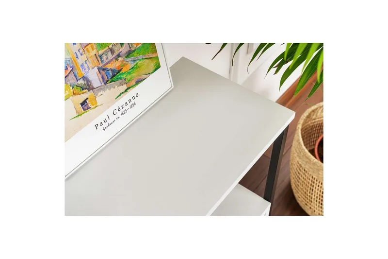 Konsol Hemani Hvid Sort - Hvid Sort - Møbler - Borde - Aflastningsbord - Entrébord