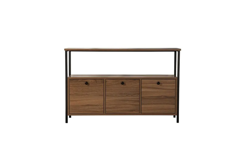 Konsol Hemani Valnød Sort - Valnød Sort - Møbler - Borde - Aflastningsbord - Entrébord