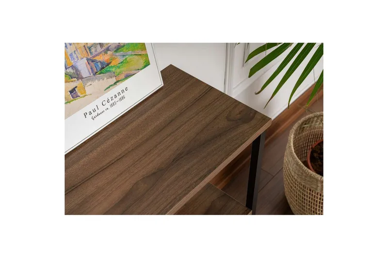 Konsol Hemani Valnød Sort - Valnød Sort - Møbler - Borde - Aflastningsbord - Entrébord