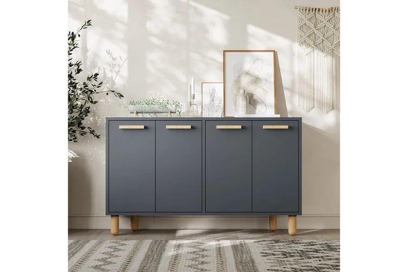 Konsol Hungirr Antracit - Antracit - Møbler - Borde - Aflastningsbord - Entrébord