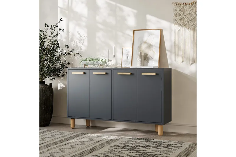 Konsol Hungirr Antracit - Antracit - Møbler - Borde - Aflastningsbord - Entrébord