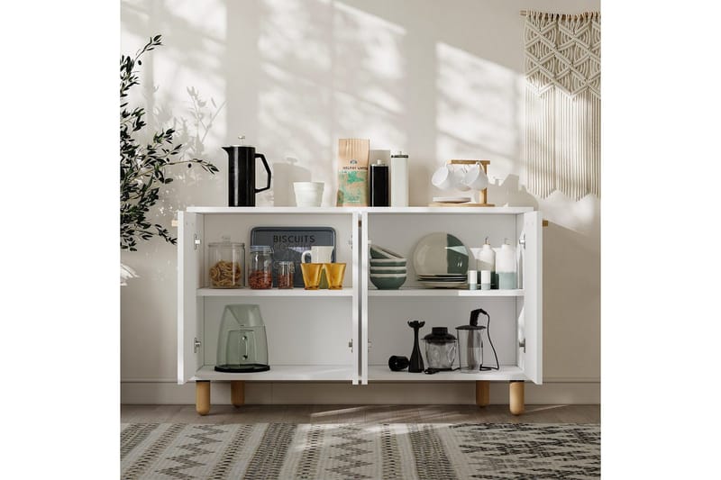 Konsol Hungirr Hvid - Hvid - Møbler - Borde - Aflastningsbord - Entrébord