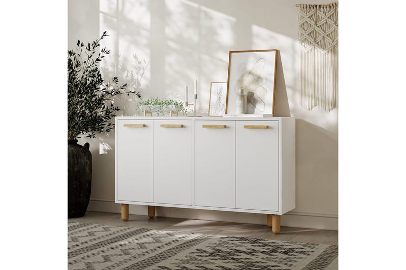 Konsol Hungirr Hvid - Hvid - Møbler - Borde - Aflastningsbord - Entrébord